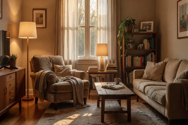 Appartement meublé pour location longue durée en Croatie, salon lumineux