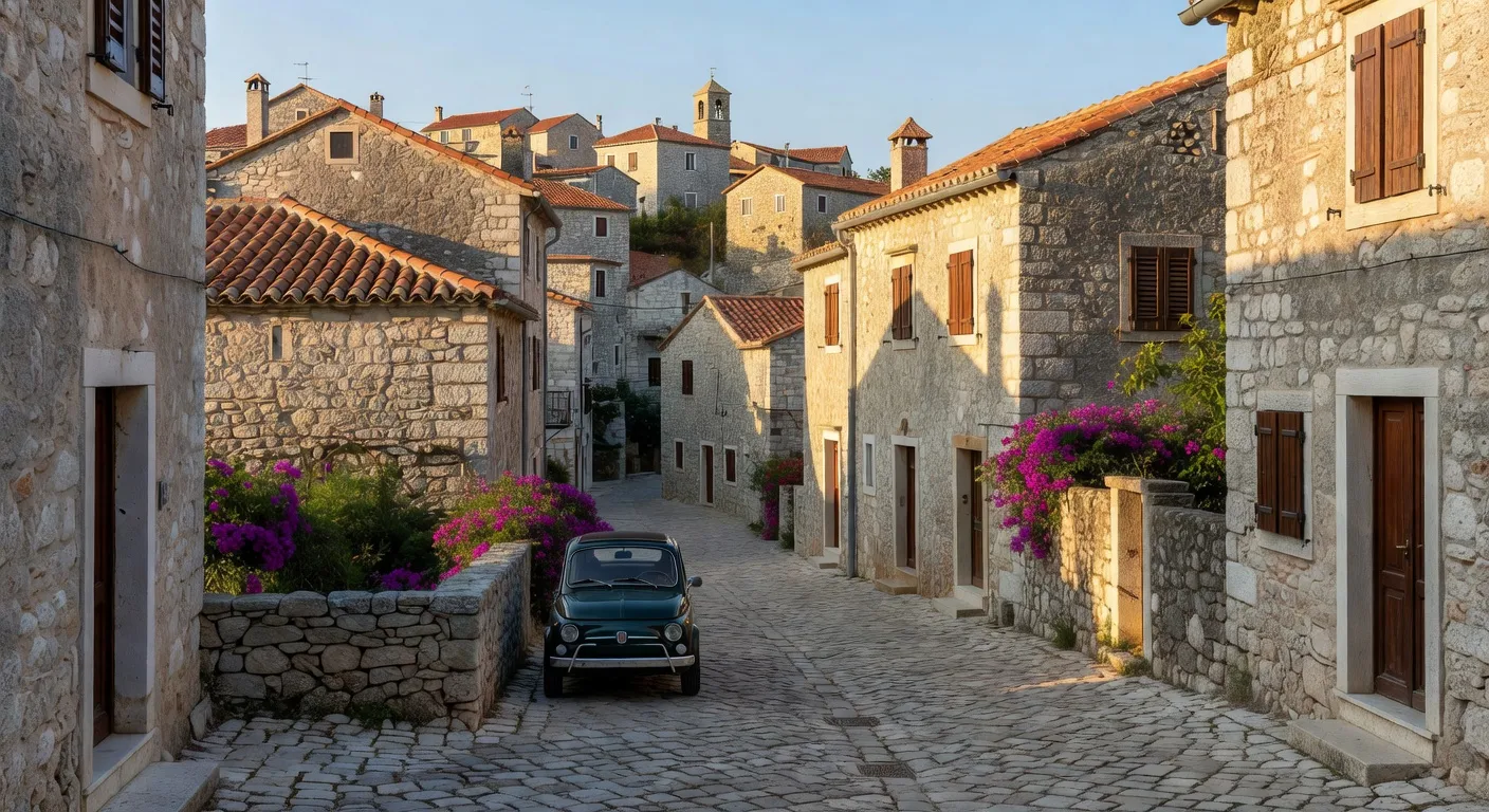 Route côtière de la Magistrala en Croatie